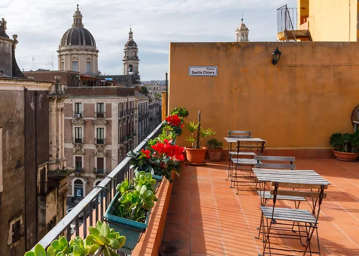 Terrazza Santa Chiara Couette-café Catane