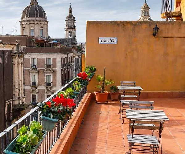 Terrazza Santa Chiara Couette-café Catane